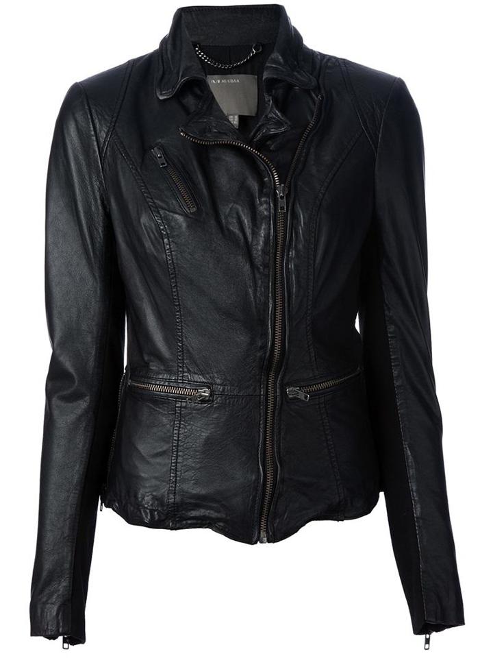 Muubaa Leather Biker Jacket