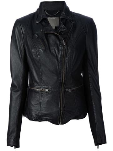 Muubaa Leather Biker Jacket