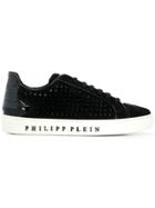 Philipp Plein Studded Low-top Sneakers - Black