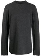 Masnada Distressed Jumper - Grey