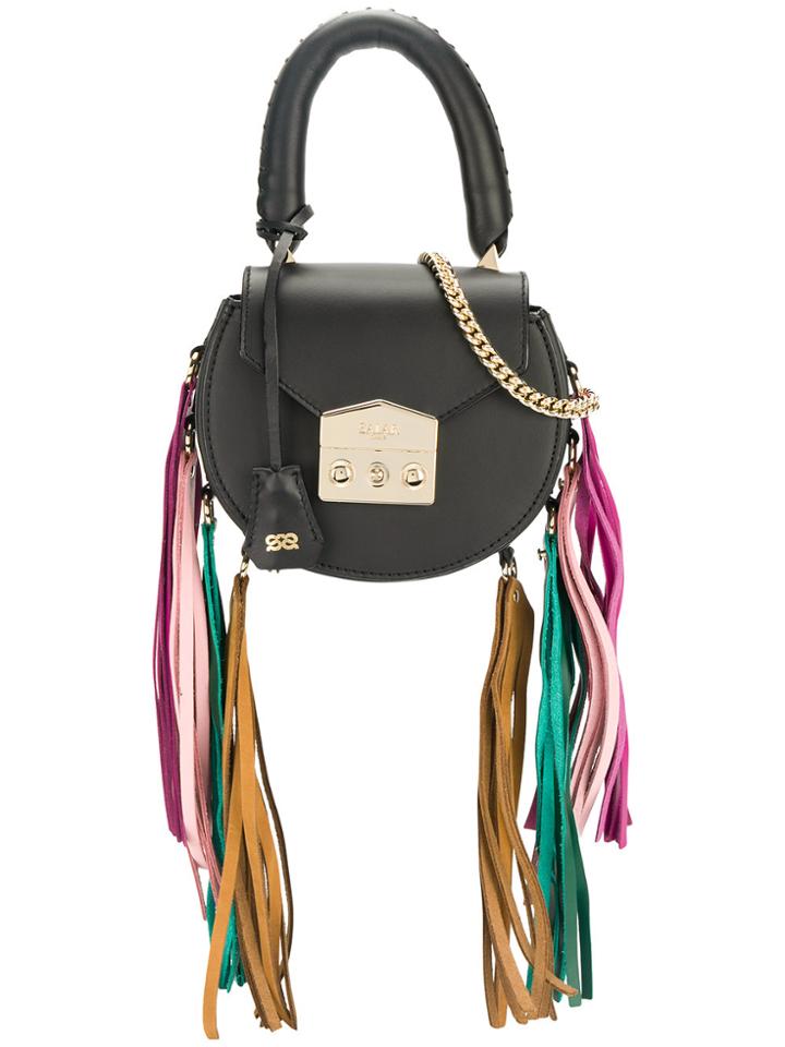 Salar Mimi Fringed Tote - Black