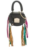 Salar Mimi Fringed Tote - Black