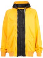 Mostly Heard Rarely Seen Zipped Hooded Sweatshirt - Yellow & Orange