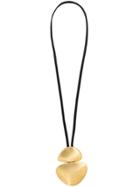 Monies Oversized Necklace - Metallic