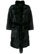 Leqarant Lapin Coat - Black