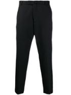 Dell'oglio Nagone Creased Cropped Trousers - Blue