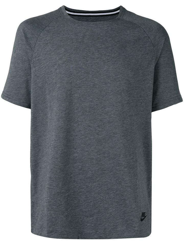 Nike - Bonded Short Sleeve T-shirt - Men - Cotton/polyester - Xl, Grey, Cotton/polyester