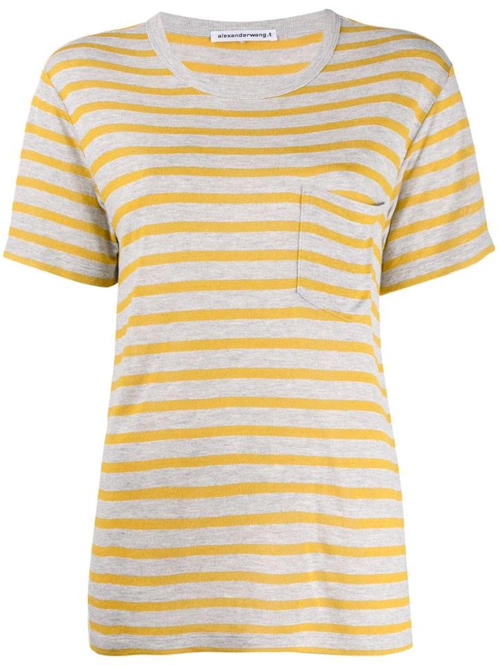 Alexander Wang Stripe Top - Yellow