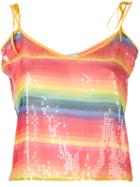 Daizy Shely - Rainbow Stripe Tank - Women - Polyester - 42, Polyester