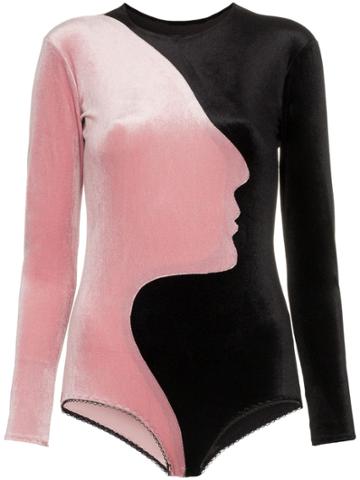 Alexia Hentsch A Hentsch Cn Ls Bdyst Vlvt W Fce - Black
