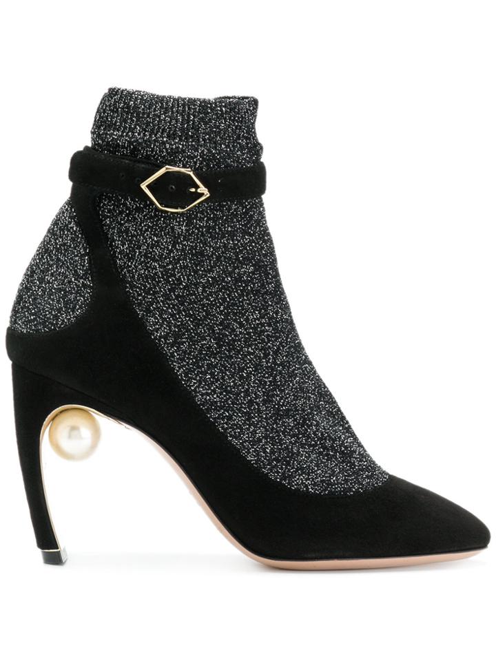 Nicholas Kirkwood Sock Style Pumps - Black