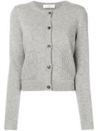 Pringle Of Scotland Button Fitted Cardigan - Grey