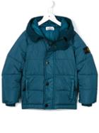 Stone Island Kids Padded Jacket, Boy's, Size: 12 Yrs, Blue