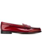 Church S Classic Penny Loafers, Women's, Size: 40, Red, Calf Leather/leather