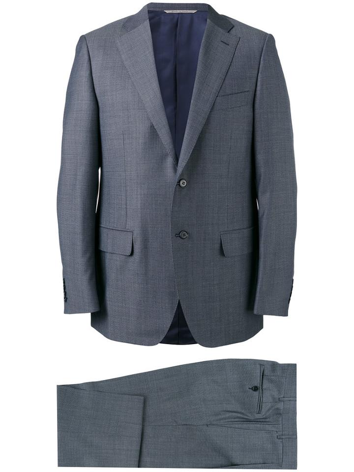 Canali - Two Piece Suit - Men - Cupro/wool - 52, Grey, Cupro/wool