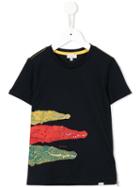 Paul Smith Junior Crocodile Print T-shirt, Boy's, Size: 10 Yrs, Blue