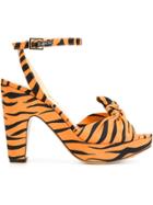 Charlotte Olympia 'mansfield' Sandals - Yellow & Orange