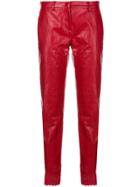 Philosophy Di Lorenzo Serafini Slim-fit Biker Trousers - Red