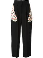 Givenchy Moth Wing Applique Trousers