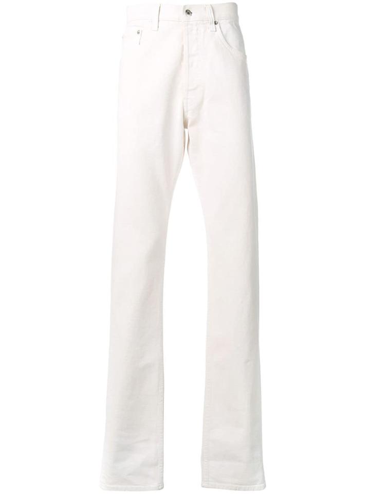 Helmut Lang Masc Hi Straight Jeans - White