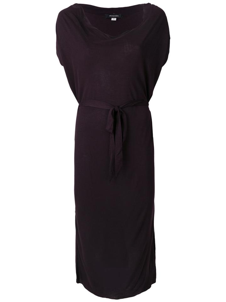 Unconditional Cowl Neck Dress - Pink & Purple