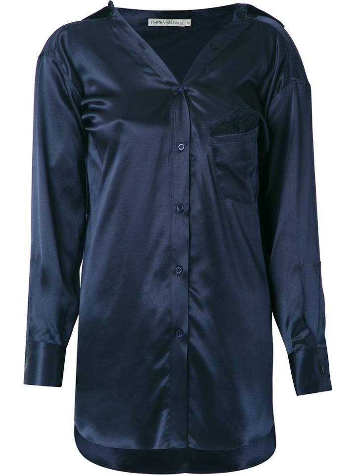 Martha Medeiros Barbara Shirt - Blue