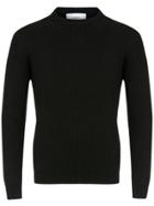 Egrey Ribbed Sweater - Black