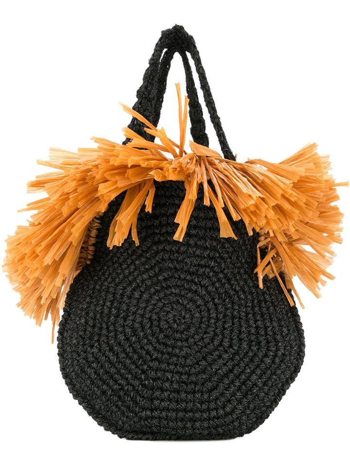 0711 Tulum Beach Bag - Black