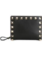 Valentino 'rockstud' Purse, Women's, Black, Calf Leather/metal