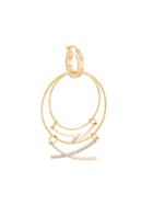 Mounser Mobile Hanging Hoop Earring - Gold
