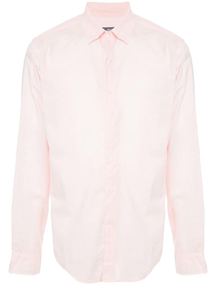 Jac+ Jack Folded Collar Shirt - Pink