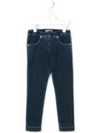 Ermanno Scervino Junior Denim Leggings, Girl's, Size: 12 Yrs, Blue