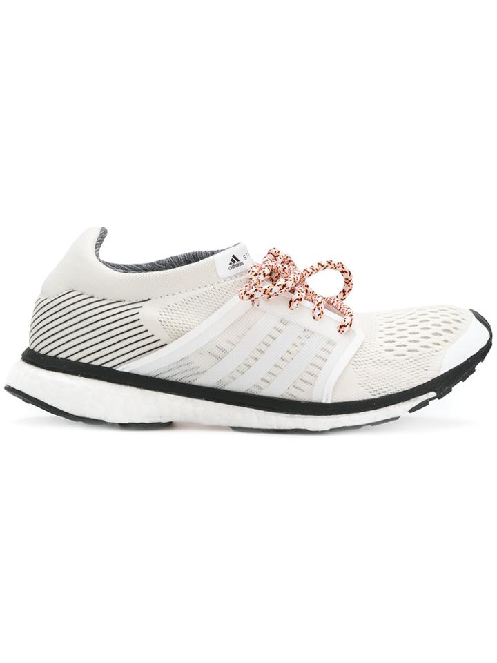 Adidas By Stella Mccartney Adizero Adios Sneakers - Nude & Neutrals