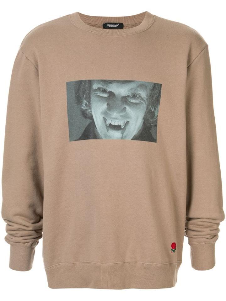 Undercover 'a Clockwork Orange' Long Sleeved T-shirt - Brown