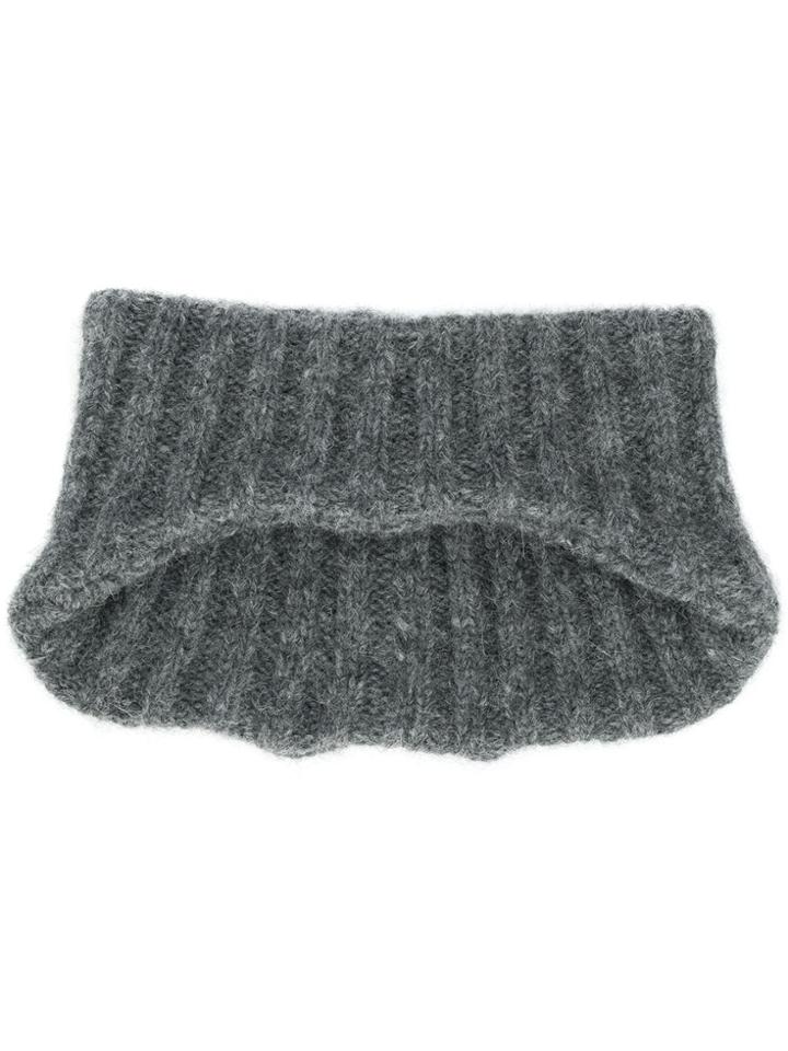 Plan C Ribbed Headwarmer - Grey