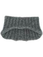 Plan C Ribbed Headwarmer - Grey