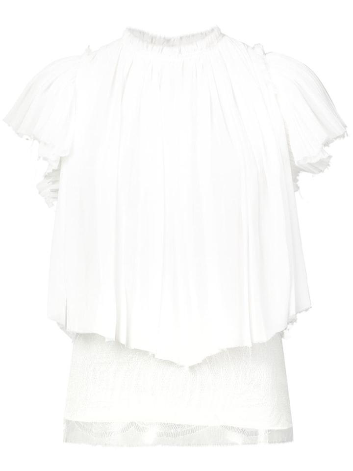 Jason Wu Collection Ruched Smock Blouse - White