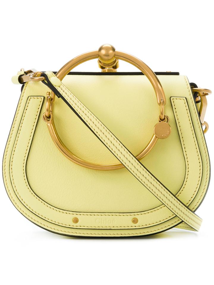 Chloé Small Nile Bracelet Bag - Yellow & Orange