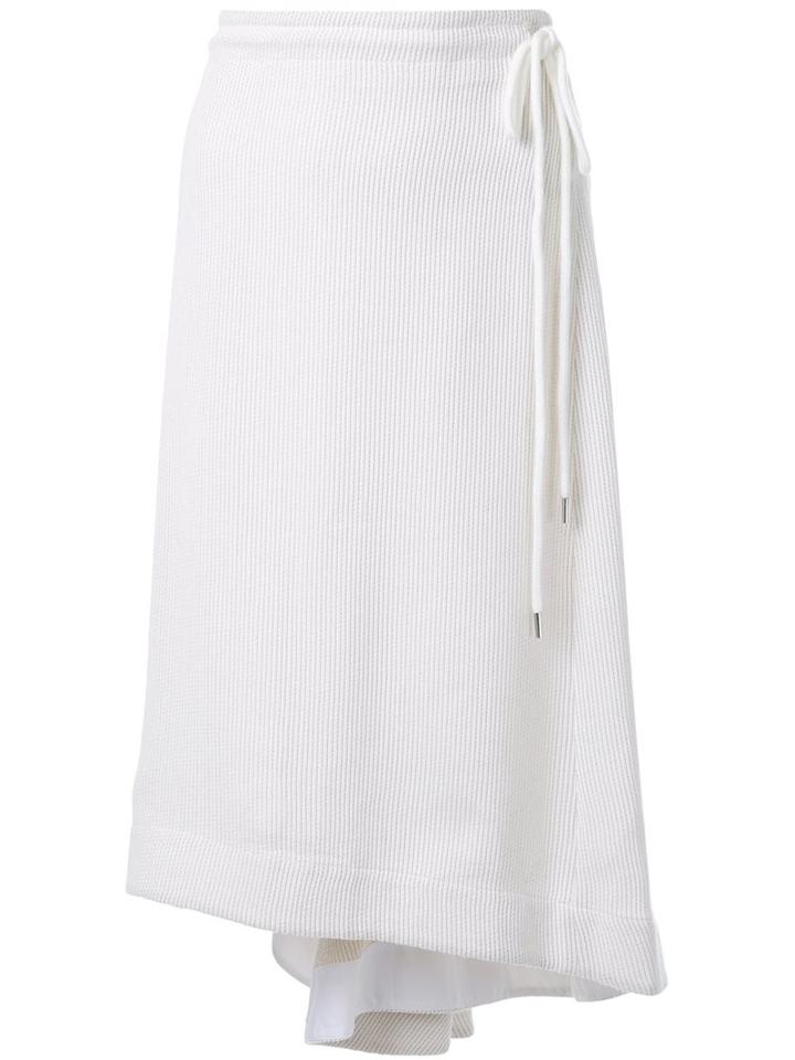 Bassike Side Tie Drawstring Skirt