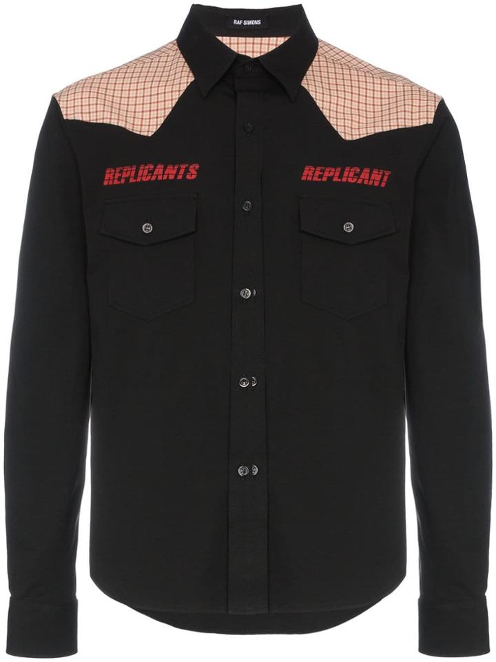 Raf Simons Replicants Shirt - Black