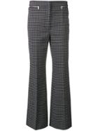 Sonia Rykiel Tailored Check Trousers - Blue
