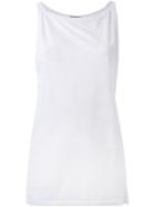 Bassike Crew-neck Tank, Women's, Size: S, White, Organic Cotton