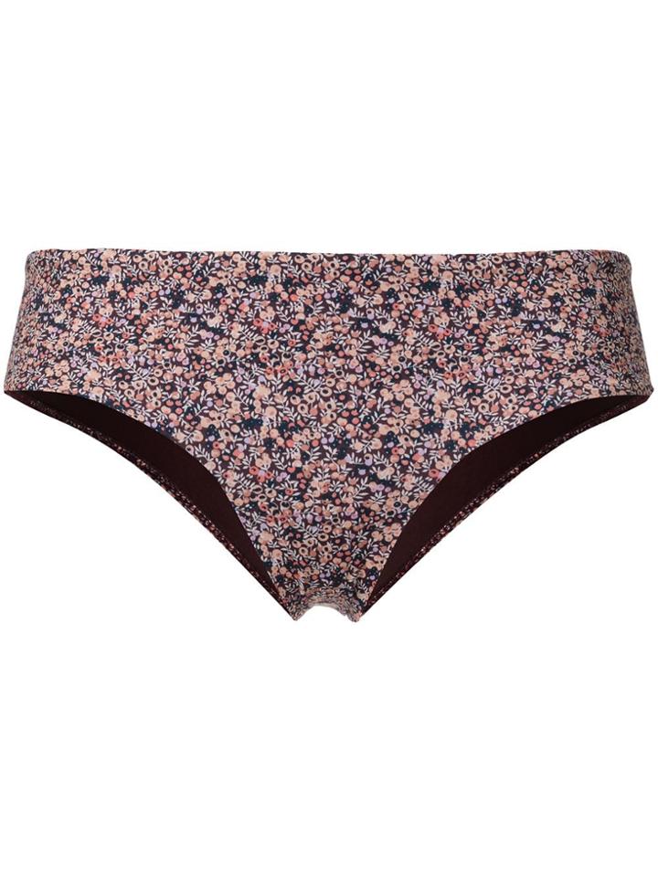 Matteau Boxer Brief Style Bikini Bottoms - Multicolour