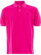 Junya Watanabe Man Logo Polo Shirt - Pink & Purple
