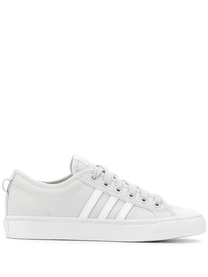 Adidas Side Stripe Sneakers - Grey