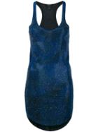 Avant Toi - Studded Dress - Women - Viscose - One Size, Blue, Viscose