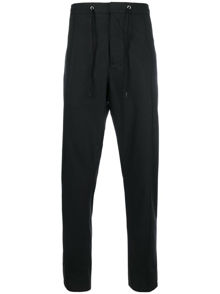 Kenzo Single Pleated Trousers - Black