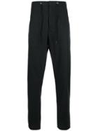 Kenzo Single Pleated Trousers - Black