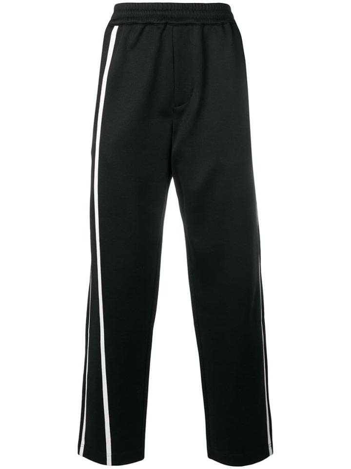 Helmut Lang Stripe Detail Track Pants - Black