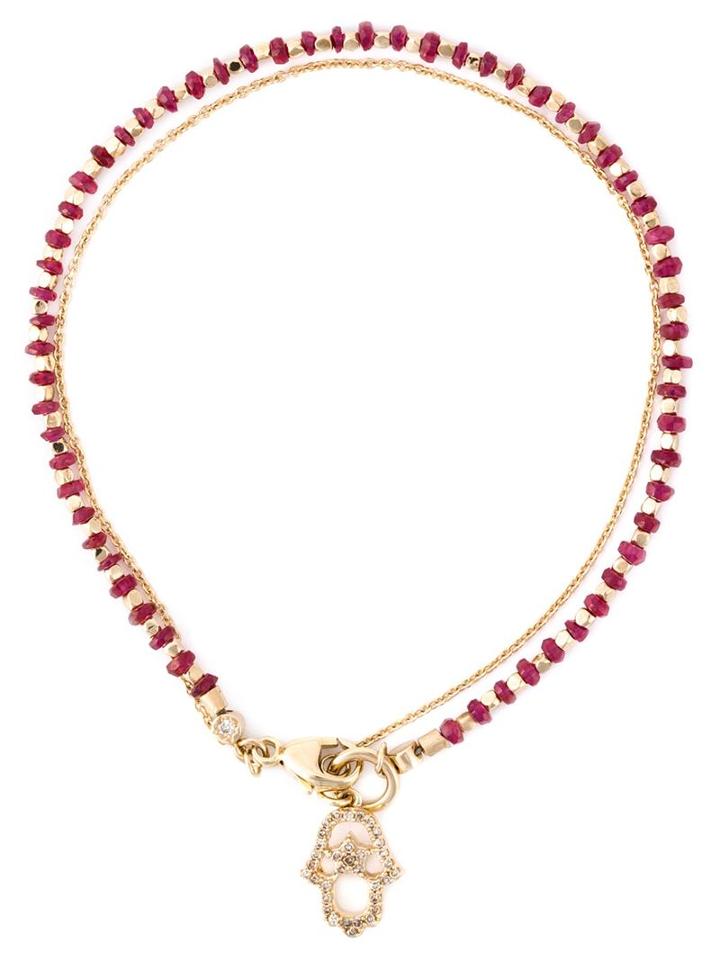 Astley Clarke 'hamsa Fine Biography' Ruby And Diamond Bracelet